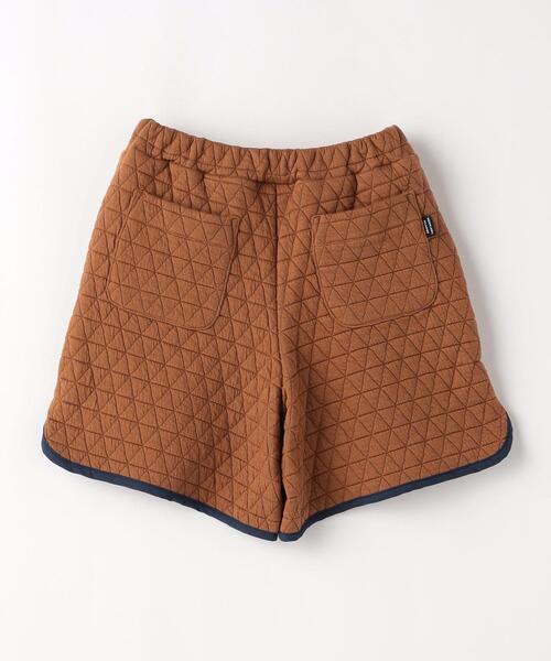 green label relaxing（グリーンレーベルリラクシング）の「TJ キルトジャカード パイピング ショートパンツ110cm-130cm（その他パンツ・キッズ・モカ/ブラック・120cm/130cm/110cm）」の6枚目の写真