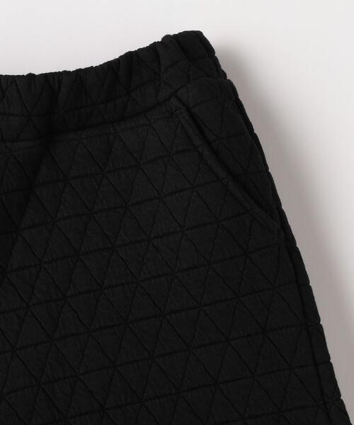 green label relaxing（グリーンレーベルリラクシング）の「TJ キルトジャカード パイピング ショートパンツ110cm-130cm（その他パンツ・キッズ・モカ/ブラック・120cm/130cm/110cm）」の8枚目の写真
