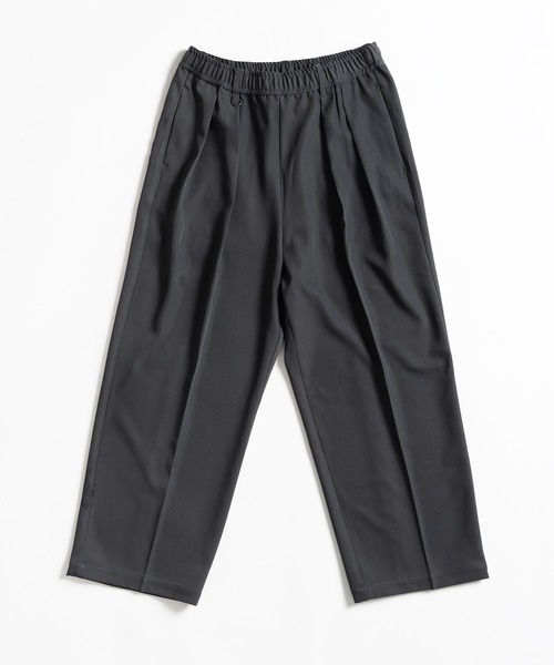 WETTEMPT(ウィテンプト)の「2 TUCK EASY SLACKS(P/PU) /ツータックイージースラックス(P/PU)(スラックス・メンズ・グレー/ブラック/ネイビー・SMALL/MEDIUM/LARGE)」の3枚目の写真
