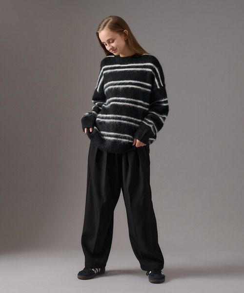 WETTEMPT(ウィテンプト)の「2 TUCK EASY SLACKS(P/PU) /ツータックイージースラックス(P/PU)(スラックス・メンズ・グレー/ブラック/ネイビー・SMALL/MEDIUM/LARGE)」の16枚目の写真