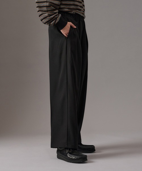 WETTEMPT(ウィテンプト)の「2 TUCK EASY SLACKS(P/PU) /ツータックイージースラックス(P/PU)(スラックス・メンズ・グレー/ブラック/ネイビー・SMALL/MEDIUM/LARGE)」の8枚目の写真