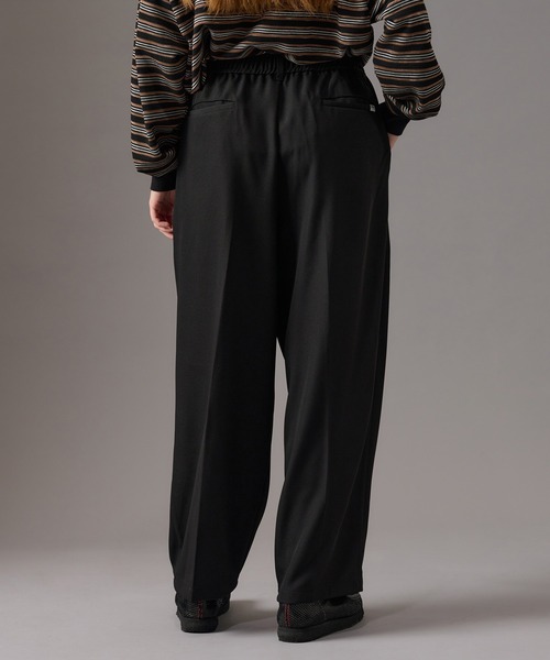 WETTEMPT(ウィテンプト)の「2 TUCK EASY SLACKS(P/PU) /ツータックイージースラックス(P/PU)(スラックス・メンズ・グレー/ブラック/ネイビー・SMALL/MEDIUM/LARGE)」の9枚目の写真