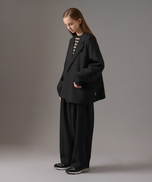 WETTEMPT(ウィテンプト)の「2 TUCK EASY SLACKS(P/PU) /ツータックイージースラックス(P/PU)(スラックス・メンズ・グレー/ブラック/ネイビー・SMALL/MEDIUM/LARGE)」の12枚目の写真