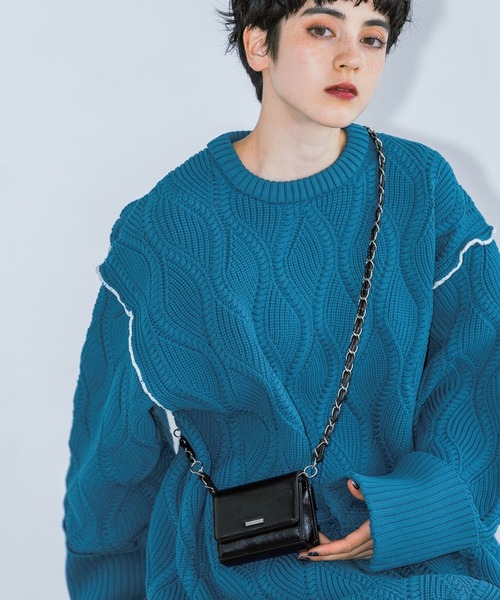 PAGEBOY(ページボーイ)の「2WAYウォレットショルダー(ショルダーバッグ・レディース・シルバー/ピンク/ブラック・FREE)」の4枚目の写真