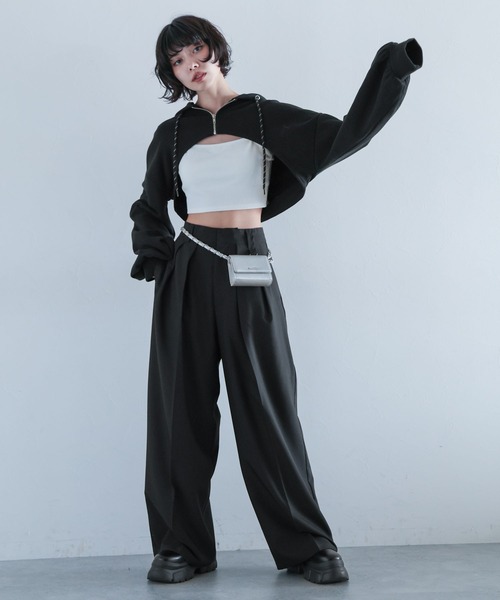 PAGEBOY(ページボーイ)の「2WAYウォレットショルダー(ショルダーバッグ・レディース・シルバー/ピンク/ブラック・FREE)」の6枚目の写真