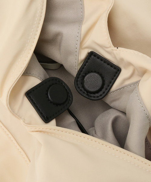 story.（ストーリー）の「【story./ストーリー】 ナイロントライアングルバッグ（トートバッグ・レディース・ホワイト/ブラック・FREE）」の17枚目の写真