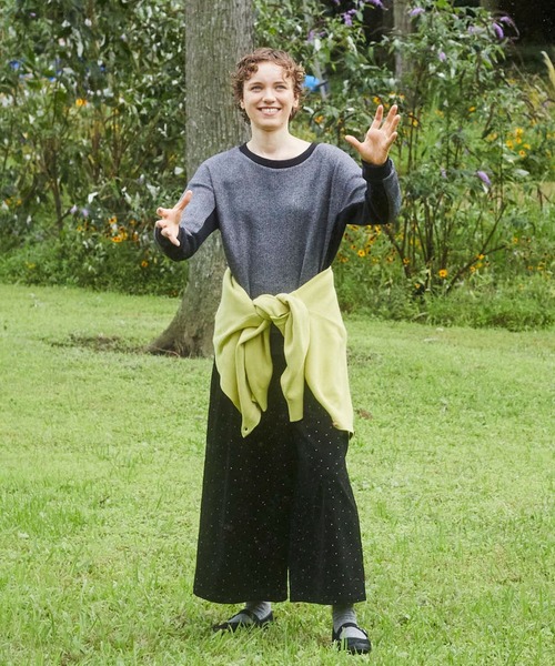 studio CLIP（スタディオクリップ）の「【ART OF GARDEN(ATSURO TAYAMA)】ドラムパンツ（その他パンツ・レディース・その他3/その他1/その他2/ネイビー・LARGE/MEDIUM/ﾌﾘｰ(L)）」の10枚目の写真