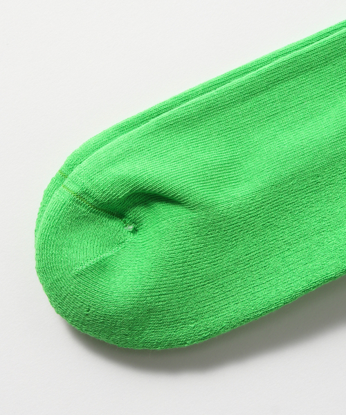 SOCKSSS（ソックス）の「【SOCKSSS / ソックス】APPLEBOTTOM（ソックス/靴下・メンズ・ライトグリーン・SMALL/LARGE）」の2枚目の写真