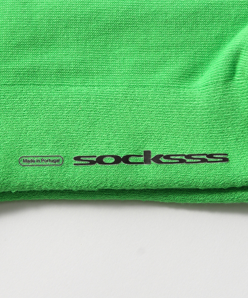SOCKSSS（ソックス）の「【SOCKSSS / ソックス】APPLEBOTTOM（ソックス/靴下・メンズ・ライトグリーン・SMALL/LARGE）」の4枚目の写真