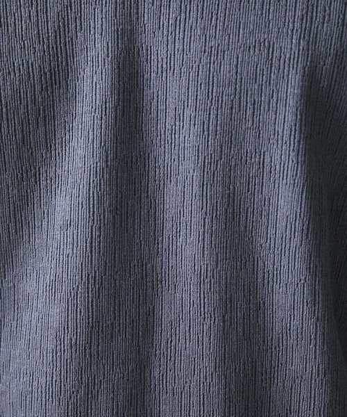 MK MICHEL KLEIN HOMME (エムケーミッシェルクランオム)の「【WEB限定】楊柳クレープカットソー(Tシャツ/カットソー・メンズ・ホワイト/ライトグレー/ピンク/チャコールグレー・48/46/51/44)」の22枚目の写真