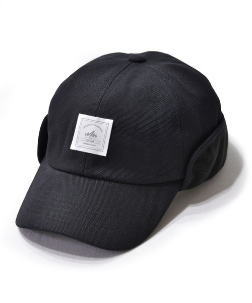 ANCHOR（アンカー）の「CELEB ダックイヤーキャップ / フラップ（キャップ・メンズ・ブラック/ブラウン・FREE）」の4枚目の写真