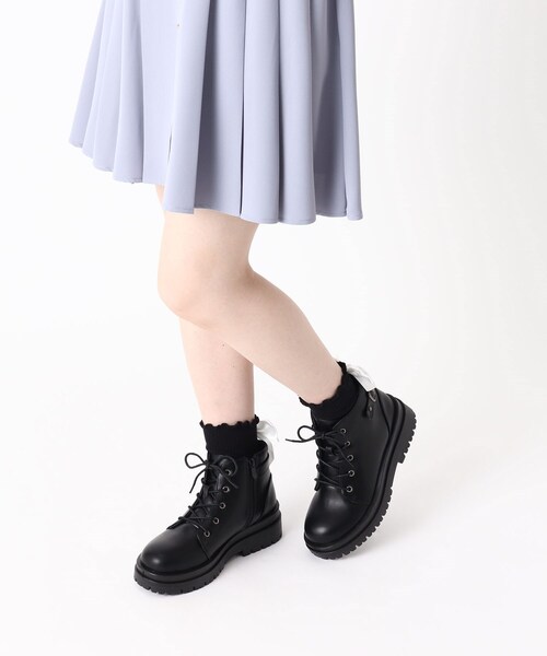 cs T&P(シーエスティーアンドピー)の「2段ソールブーツ(ブーツ・レディース・ブラック・L/S/M/LL)」の15枚目の写真