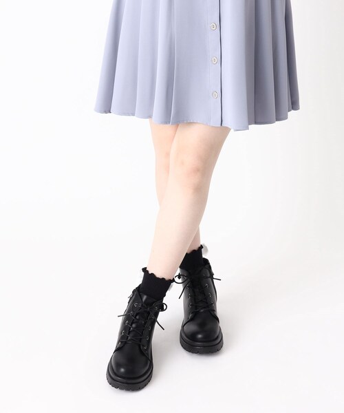 cs T&P(シーエスティーアンドピー)の「2段ソールブーツ(ブーツ・レディース・ブラック・L/S/M/LL)」の16枚目の写真