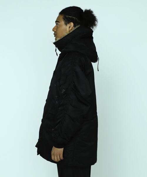 MANASTASH(マナスタッシュ)の「MANASTASH/マナスタッシュ/EXTRA MILE N-3 FIELD COAT/フィールドコート(ミリタリージャケット・メンズ・ブラック/タン・L/XL/M)」の22枚目の写真