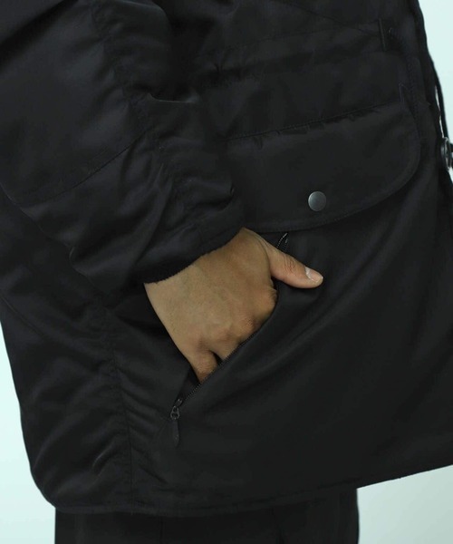 MANASTASH(マナスタッシュ)の「MANASTASH/マナスタッシュ/EXTRA MILE N-3 FIELD COAT/フィールドコート(ミリタリージャケット・メンズ・ブラック/タン・L/XL/M)」の9枚目の写真