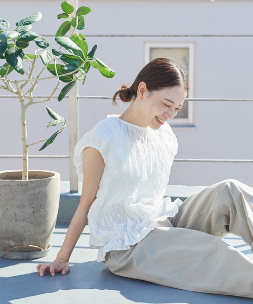 PAR ICI（パーリッシィ）の「刺繍パッチワーク たっぷり
