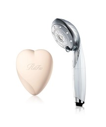 ReFa（リファ）の「【2023クリスマスコフレ】ReFa FINE BUBBLE PURE（カートリッジ別売）×ReFa HEART BRUSH for SCALP マットオレ（美容器具・レディース）」