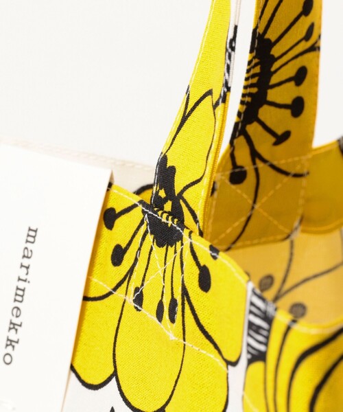 marimekko(マリメッコ)の「marimekko / Kestit ファブリックバッグ(トートバッグ・メンズ・イエロー・ONE SIZE)」の5枚目の写真