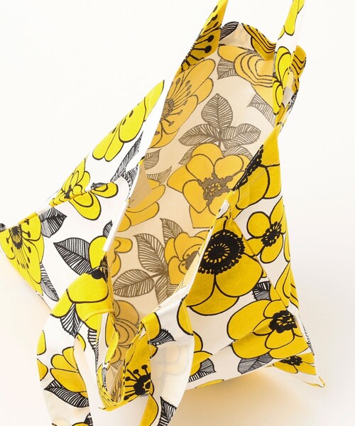 marimekko(マリメッコ)の「marimekko / Kestit ファブリックバッグ(トートバッグ・メンズ・イエロー・ONE SIZE)」の7枚目の写真