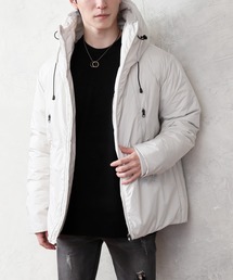 フード中綿入りブルゾン
