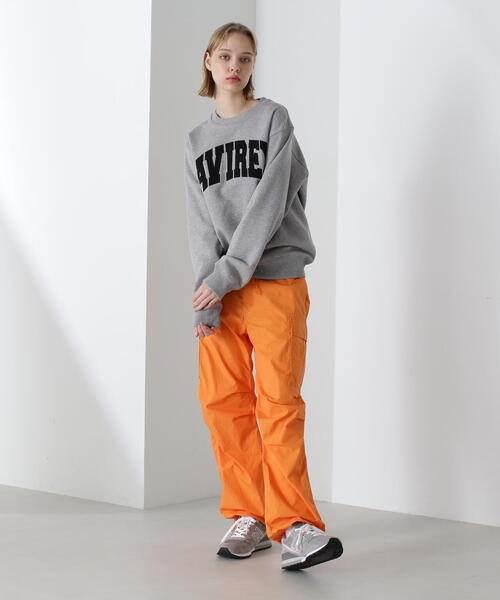 AVIREX（アヴィレックス）の「【DAILY/デイリー】CREW NECK L/S SWEAT LOGO / クルーネック ロングスリーブ スウェット / AVIREX / アヴィレックス（スウェット・メンズ・ブラック/ホワイト系2/ネイビー/その他17・XL/M/2XL/L）」の14枚目の写真