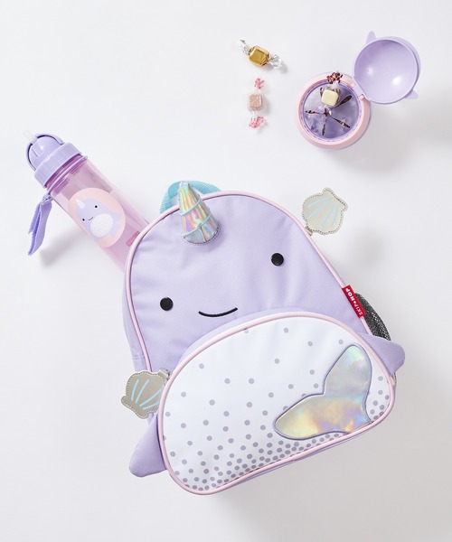 SKIP HOP(スキップホップ)の「アニマル・ストローボトル/390ml(マグ/哺乳瓶/お食事グッズ・キッズ・ブルー/パープル・ONE SIZE)」の7枚目の写真