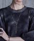 SERACE（セラス）の「【SERACE】Stainless chain necklace (lariat necklace) / ステンレスチェーンネックレス(ラリエットネックレス)（ネックレス・FREE）」