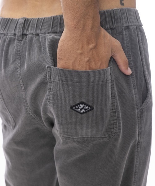 BILLABONG（ビラボン）の「【直営店限定】BILLABONG メンズ LAYBACKS LONG PANT ロングパンツ 【2024年春夏モデル】/ビラボンスタンダードストレートコーデュロイイージーロングパンツ（その他パンツ・メンズ・ライトブルー/チャコールグレー・LARGE/MEDIUM/X-LARGE）」の11枚目の写真