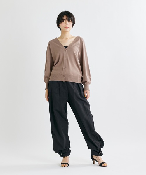 INED CLARO（イネドクラロ）の「パラシュートパンツ（その他パンツ・レディース・ブラック/アイボリー/カーキ・フリー）」の22枚目の写真