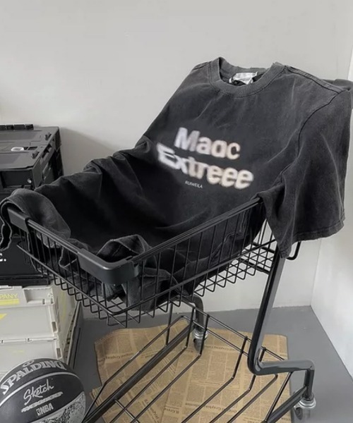 ROOPTOKYO(ループトウキョウ)の「ヴィンテージ風バックプリントTシャツ(Tシャツ/カットソー・メンズ・ベージュ/ブラック/ホワイト・2XL/L/XL)」の7枚目の写真