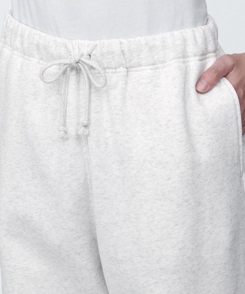 無印良品（ムジルシリョウヒン）の「紳士　スウェットワイドパンツ（スウェットパンツ・メンズ・グレー/スモーキーグリーン系/ブラック/ライトグレー・XL/S/M/L）」の8枚目の写真