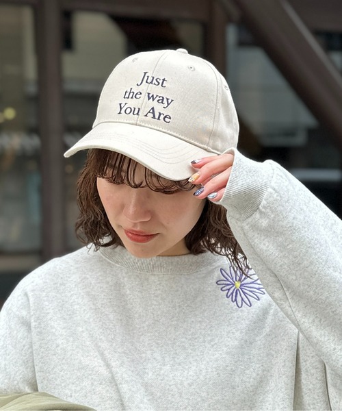 CPCM（シーピーシーエム）の「小顔見えロゴキャップ（キャップ・レディース・ブラック/ベージュ/グリーン/モカ・FREE）」の3枚目の写真