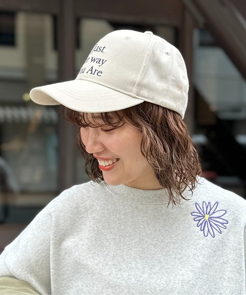 CPCM（シーピーシーエム）の「小顔見えロゴキャップ（キャップ・レディース・ブラック/ベージュ/グリーン/モカ・FREE）」の11枚目の写真