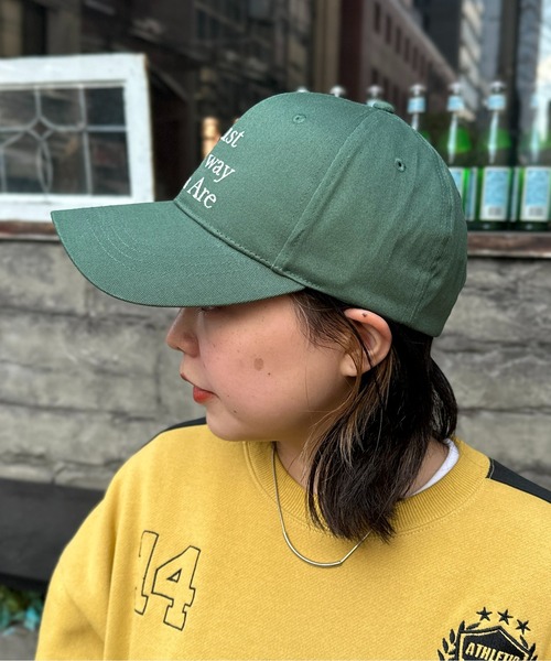 CPCM（シーピーシーエム）の「小顔見えロゴキャップ（キャップ・レディース・ブラック/ベージュ/グリーン/モカ・FREE）」の12枚目の写真