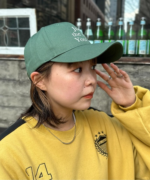 CPCM（シーピーシーエム）の「小顔見えロゴキャップ（キャップ・レディース・ブラック/ベージュ/グリーン/モカ・FREE）」の14枚目の写真