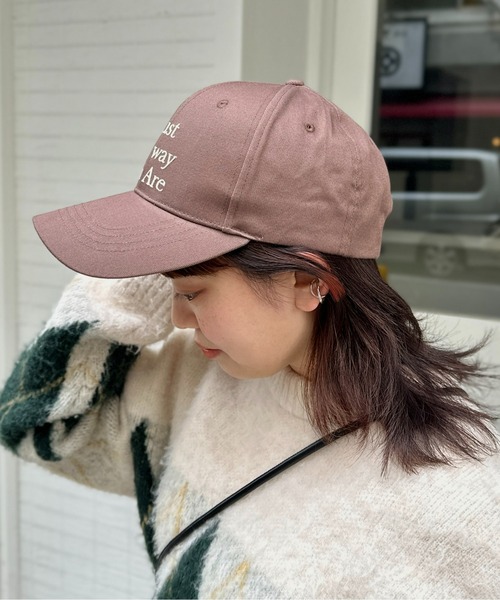 CPCM（シーピーシーエム）の「小顔見えロゴキャップ（キャップ・レディース・ブラック/ベージュ/グリーン/モカ・FREE）」の17枚目の写真