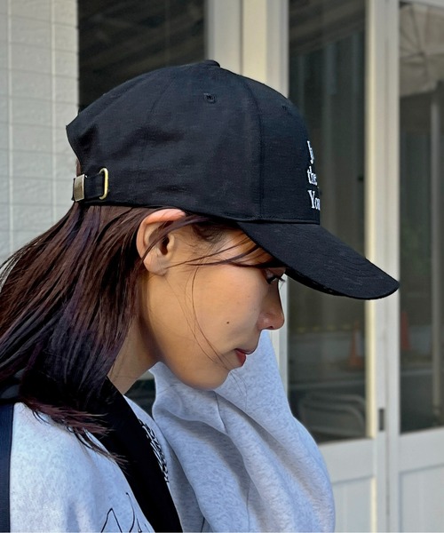 CPCM（シーピーシーエム）の「小顔見えロゴキャップ（キャップ・レディース・ブラック/ベージュ/グリーン/モカ・FREE）」の8枚目の写真