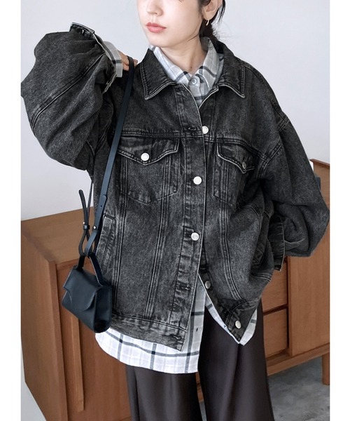 オーバーサイズデニムジャケット（デニムジャケット）｜reca（レカ）