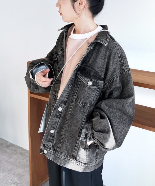 オーバーサイズデニムジャケット（デニムジャケット）｜reca（レカ）