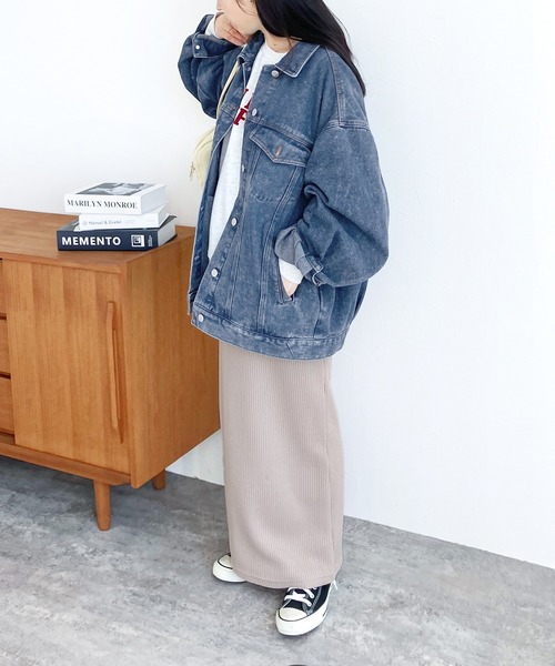 オーバーサイズデニムジャケット（デニムジャケット）｜reca（レカ）
