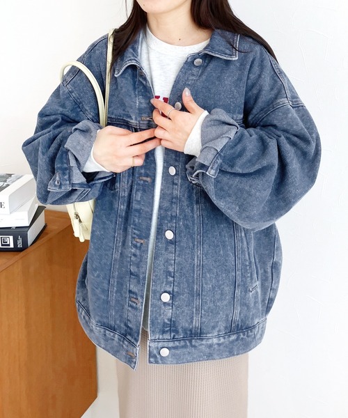 オーバーサイズデニムジャケット（デニムジャケット）｜reca（レカ）