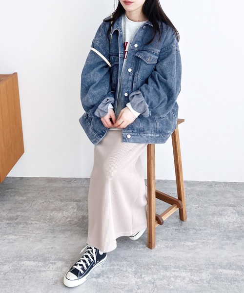 オーバーサイズデニムジャケット（デニムジャケット）｜reca（レカ）