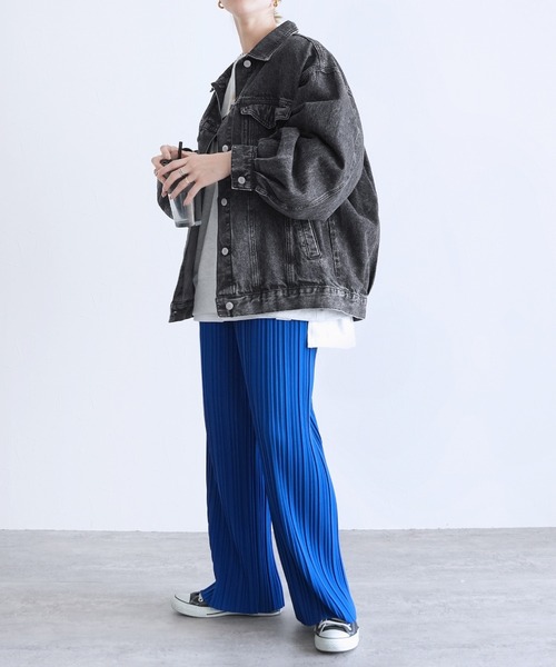 セール】オーバーサイズデニムジャケット（デニムジャケット）｜reca