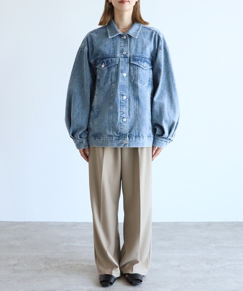 オーバーサイズデニムジャケット（デニムジャケット）｜reca（レカ）
