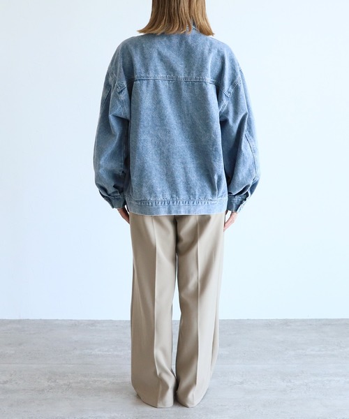 オーバーサイズデニムジャケット（デニムジャケット）｜reca（レカ）