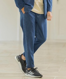 mp11952-SLAB CUT DENIM TAPERED SKINNY PANTS テーパードスキニーパンツ