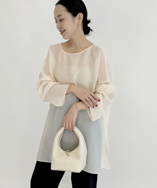 plage（プラージュ）の「CU NY Sheer ブラウス（シャツ/ブラウス