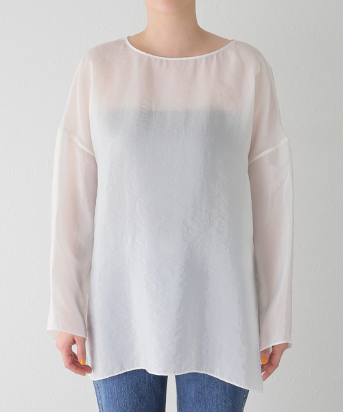 plage（プラージュ）の「CU NY Sheer ブラウス（シャツ/ブラウス 
