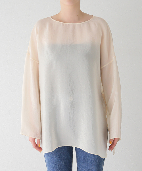 plage（プラージュ）の「CU NY Sheer ブラウス（シャツ/ブラウス 