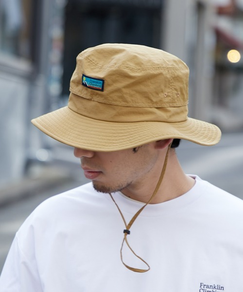 Franklin Climbing(フランクリンクライミング)の「【ESSENTIAL】サファリハット《撥水》(ハット・メンズ・ブラック/ベージュ/カーキ・ONE SIZE)」の2枚目の写真